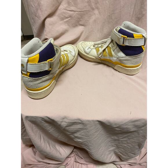 Adidas Forum 84 High Lakers GX9054 Men’s US Size 8 High Top Sneaker main image 5